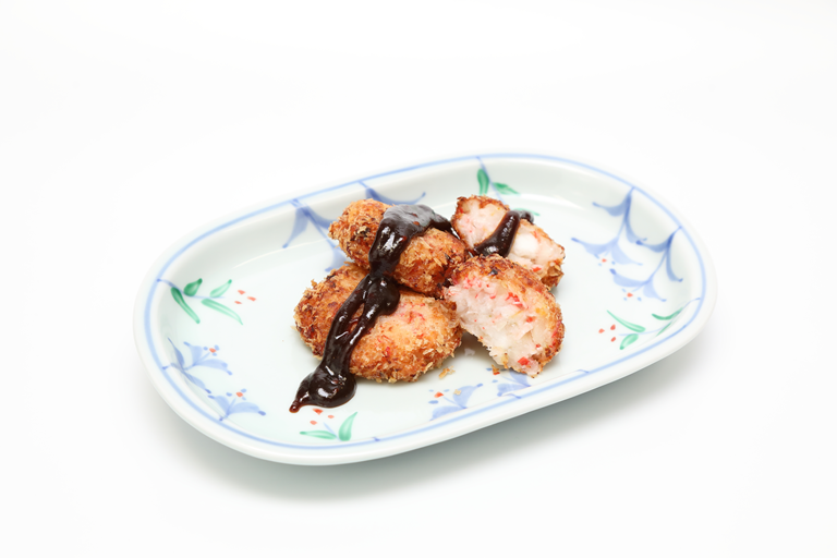 カニクリーム風チーズ味噌カツ